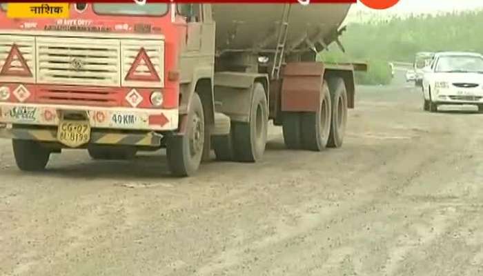 Nashik Highway Roads In Worst Condition