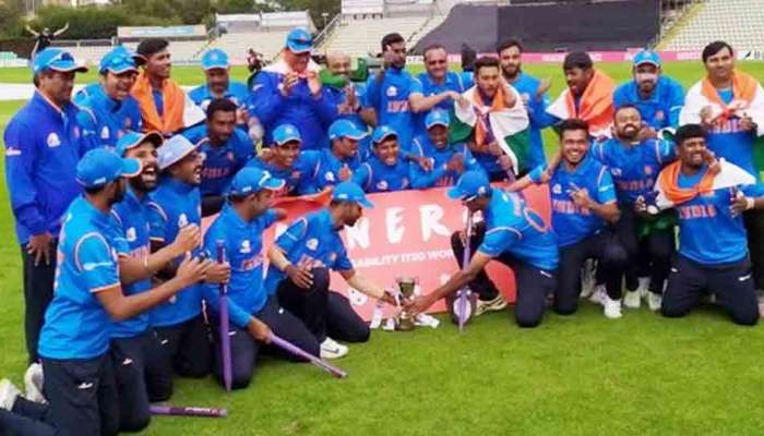 दिव्यांगांच्या वर्ल्ड सीरिज क्रिकेटमध्ये भारत विजयी