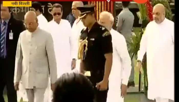 President,PM Modi pay tribute to Vajpayee on his 1 Death Anniversary