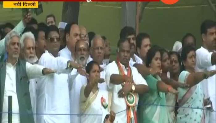 New Delhi | Congress Leaders And Activist Pay Tribute To Former PM Rajiv Gandhi