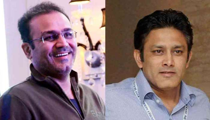 'कुंबळेने निवड समिती अध्यक्ष व्हावं'; सेहवागची इच्छा