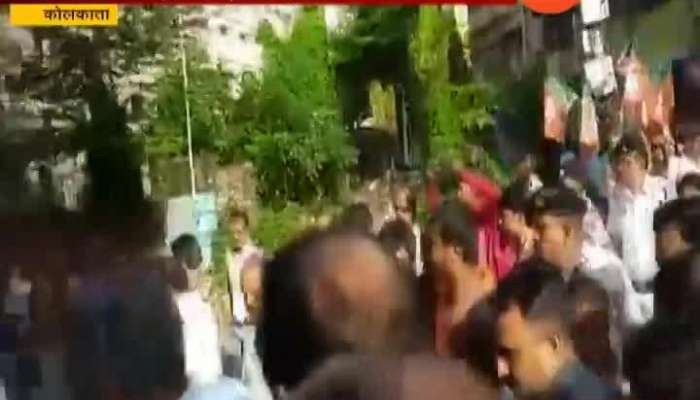 Bengal BJP president dilip Ghosh Alleegedly attacked by mob in Kolkata