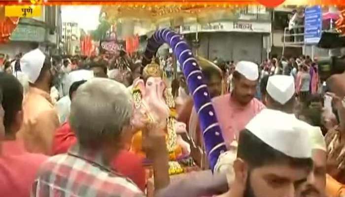 Pune Kasba Ganpati Miravnuk On Ganesh Chaturthi