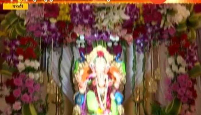 Mumbai Worli Surve Family Decorated with Flowers For Ganesh Utsav