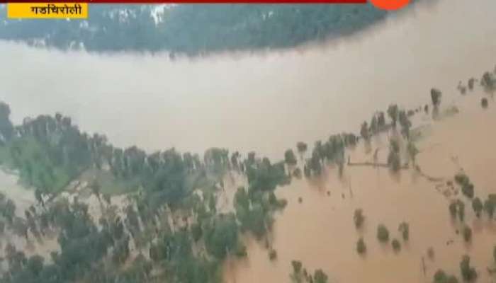  Gadchiroli Heavy rain in Flood 08 Sep 2019