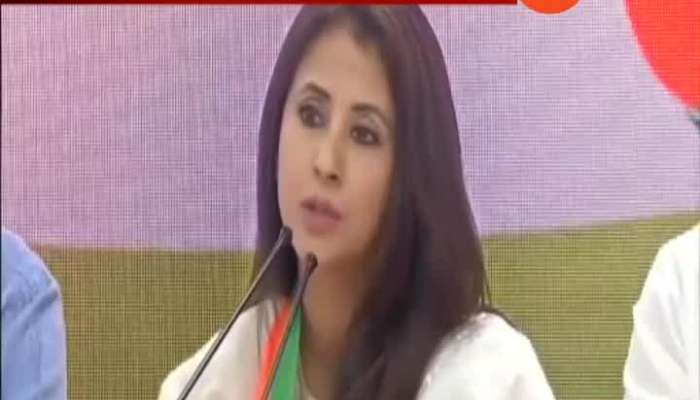 Mumbai Urmila Matondkar Reasigns Congress party 11 Sep 2019