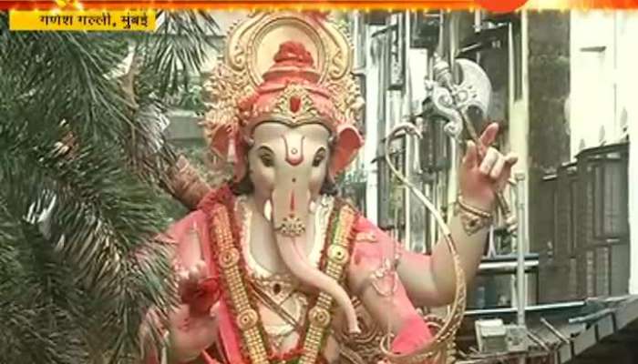 Mumbai Ganesh Galli Ganpati Virajaman Rath 12 Sep 2019