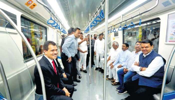 नवी मुंबई मेट्रोची यशस्वी चाचणी, मुख्यमंत्र्यांचा हिरवा झेंडा