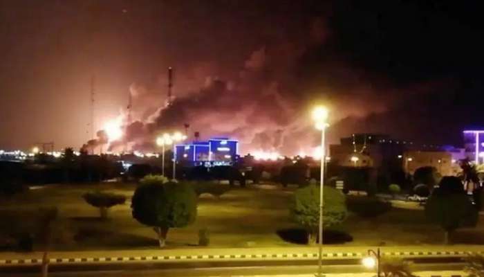 सौदी अरेबियात अराम्कोच्या तेलविहिरींवर ड्रोन हल्ला