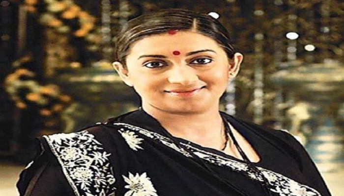 स्मृती इराणींनाही 'या' मराठी मालिकेची भुरळ, शेअर केला व्हिडिओ 