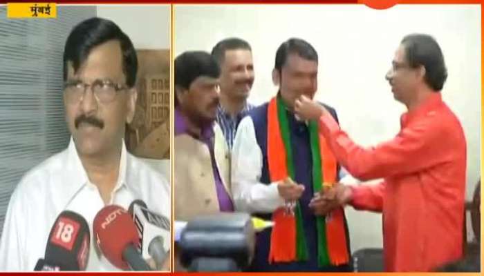 Mumbai Shiv Sena MP Sanjay Raut On Yuti