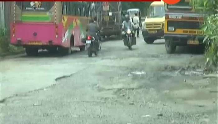 Thane | Bussiness Affected From Pothoes