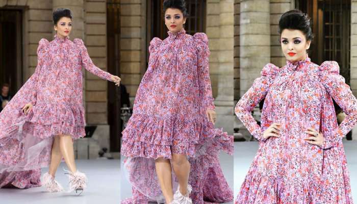 Paris Fashion Week : ऐश्वर्याचा हटके लूक 