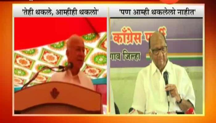  NCP Sharad Pawar On Congress Leader Sushil Kumar Shinde Remark Of Merging NCP And Congress