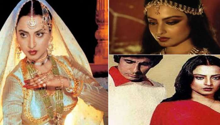 Happy B`Day : रेखा यांच्या खऱ्या नावापासून ते प्रेमप्रकरणांपर्यंत... 