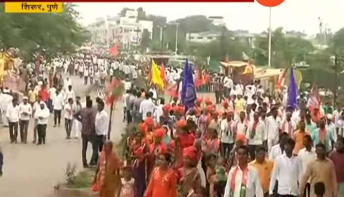 Pune | Shirur | BJP President Amit Shah Roadshow