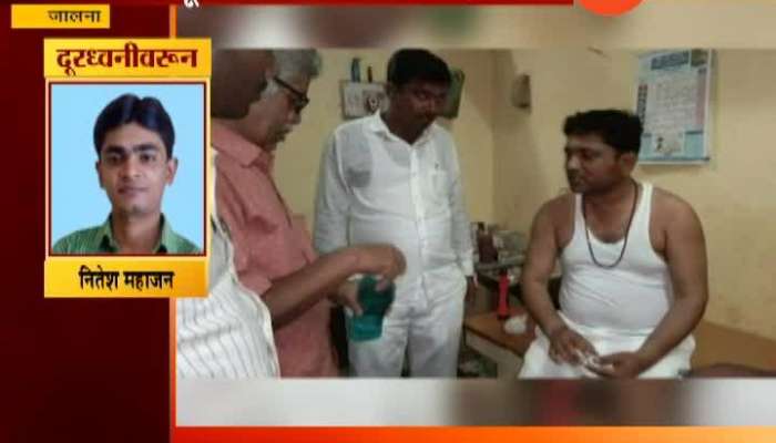 Jalna VBA Candidate Shivaji Savani Injured In Stone Pelting