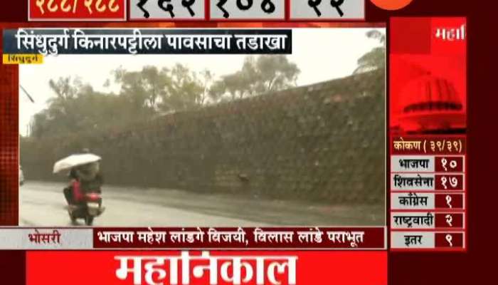 Heavy Rain In Sindhudurg