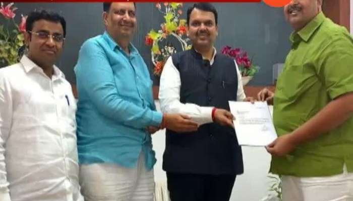 Independent Candidate Vinod Agarwal and Mahesh Baldi Support BJP