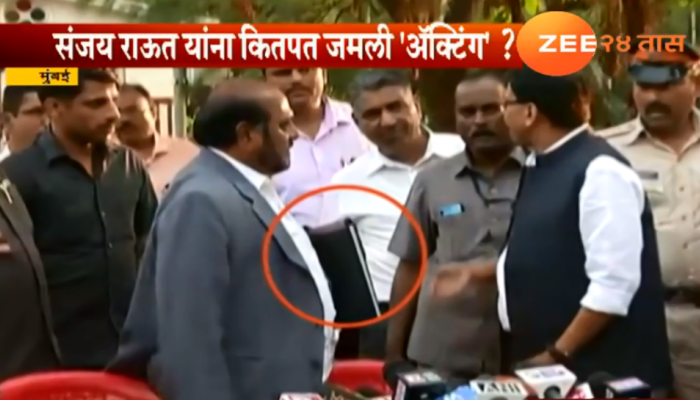 राज्यपालांना भेटायला गेलेल्या शिवसेनेचं 'फाईल नाट्य'