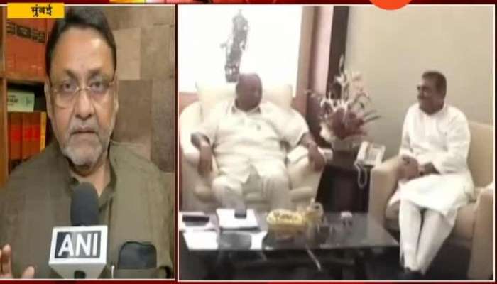 Mumbai NCP Leader Nawab Malik On Support To Shiv Sena Only On Terms And Condition