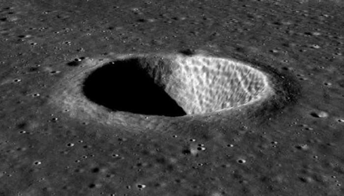 &#039;चांद्रयान-२&#039;ने पाठवला चंद्राचा 3D फोटो