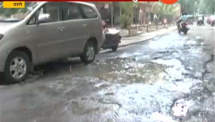 Thane Ghodbandar Potholes