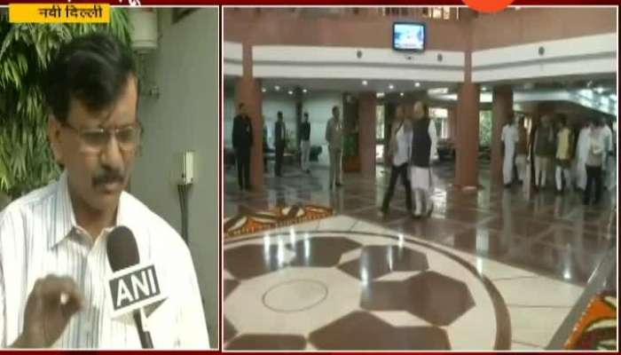New Delhi Shiv Sena MP Sanjay Raut On Whose Permission Shiv Sena Removed From NDA