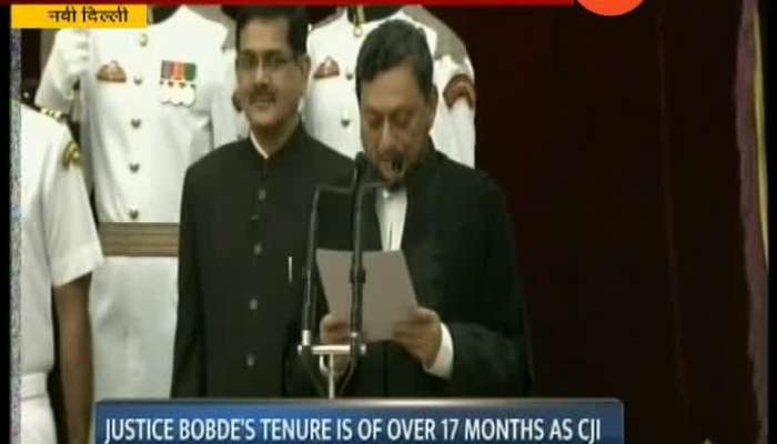 New Delhi Justice Sharad Bobade Took Oath As 47 CJI