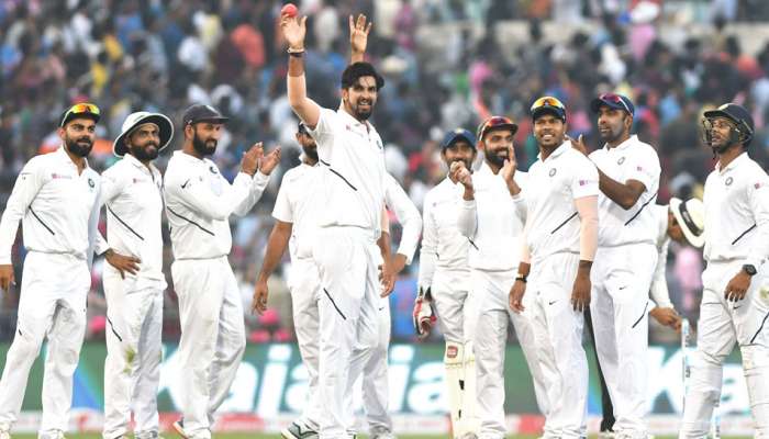 ऐतिहासिक डे-नाईट टेस्टचा पहिला दिवस भारताचा