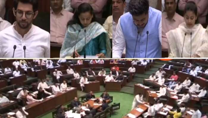... असा पार पडला युवा आमदारांचा शपथविधी