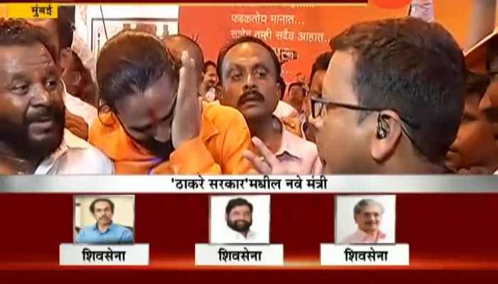 Mumbai Shiv Sena Workers Rejoice As People And Farmers Saying Thier Problem