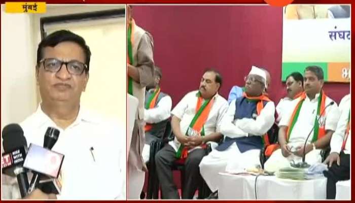 Mumbai Congress Leader Balasaheb Thorat claims having contact with bjp mla 