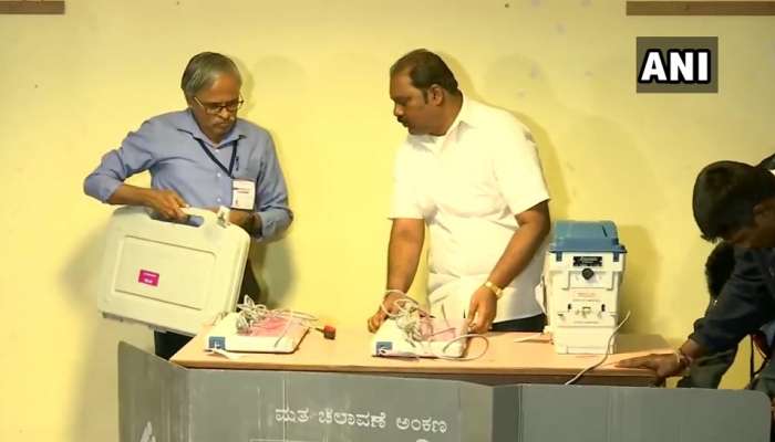 कर्नाटक पोटनिवडणुकीत ६६.४९ टक्के मतदान