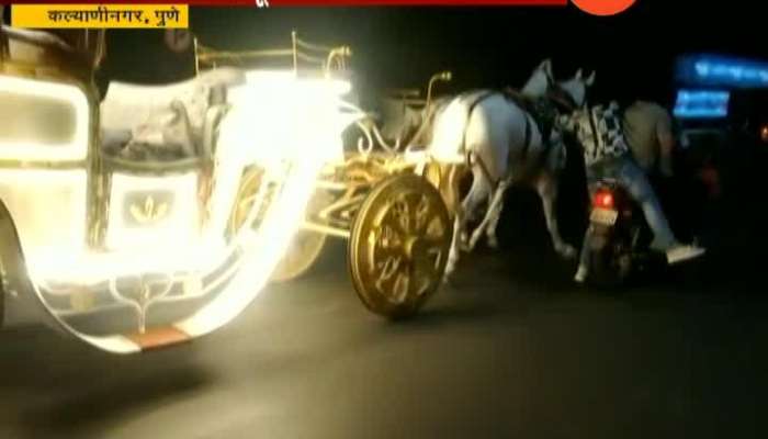 Pune Horse cart Video Viral on Social Media