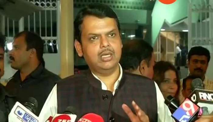 Mumbai BJP Leader Devendra Fadnavis Press Conference 10 December 2019