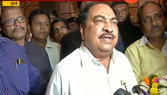 I am still in BJP says Eknath Khadse