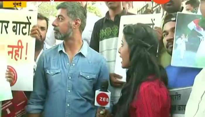 BOLLYWOOD ACTOR SUSHANT SINGH PARTICIPATE IN CAA NRC PROTEST