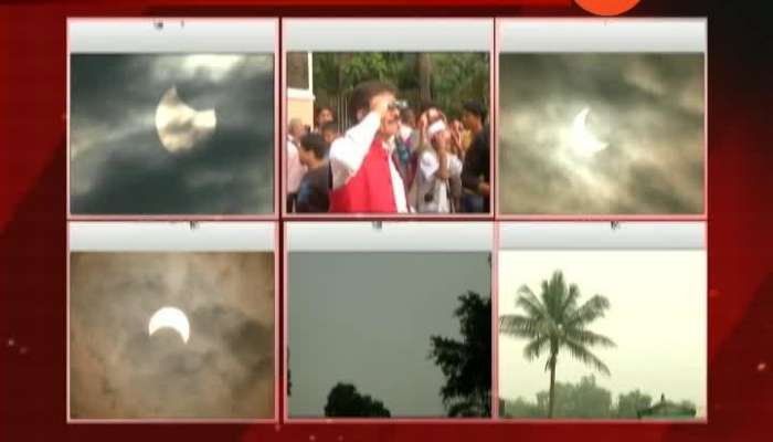 All Over Maharashtra Solar Eclipse