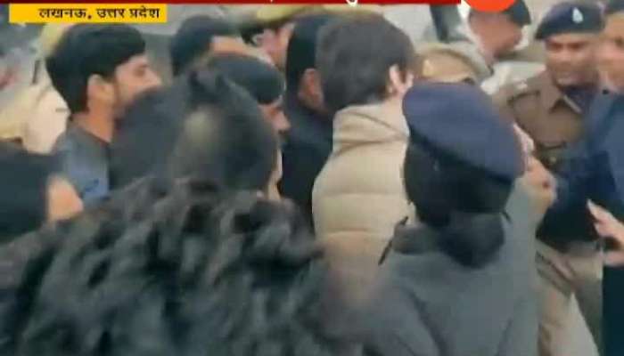 Congress Secretary Priyaka Gandhi Vadra On Manhandling By Police