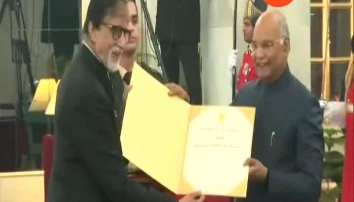 New Delhi Amitabh Bachchan Felicitated And Honoured With Dadasaheb Phalke Award