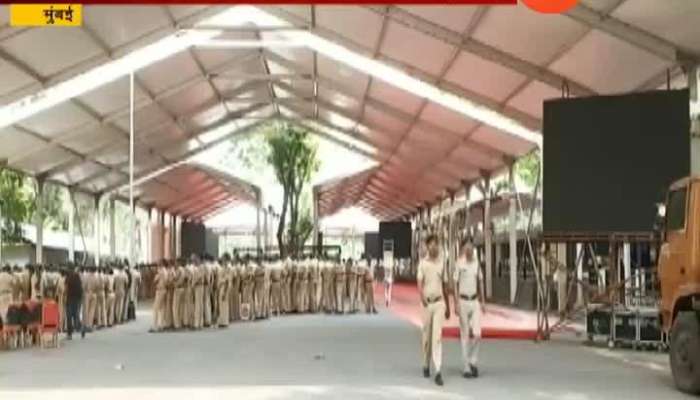 Mumbai Vidhan Bhavan Preparation For Oath Taking Ceremony Of 36 Minister