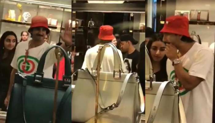 Video : रणवीर जेव्हा बॅगेच्या दुकानात जातो.... 
