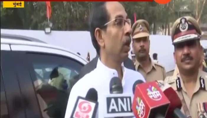 Mumbai CM Uddhav Thackeray 2 Jan 2019