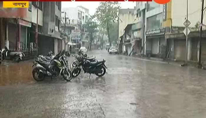 Nagpur Unseasonal Heavy Rain And Hailstrom Damage Rabi Crops