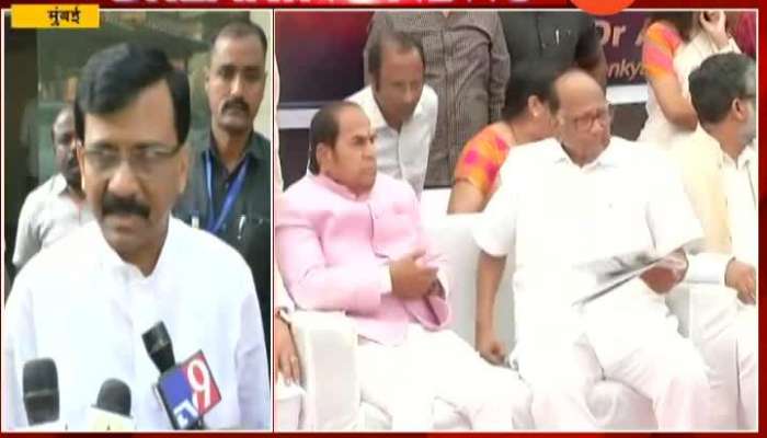 Mumbai Shiv Sena MP Sanjay Raut Pitching On NCP Sharad Pawar For Presidents Post