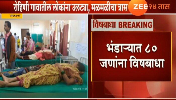 भंडाऱ्यात महाप्रसादातून तब्बल ८० ग्रामस्थांना विषबाधा