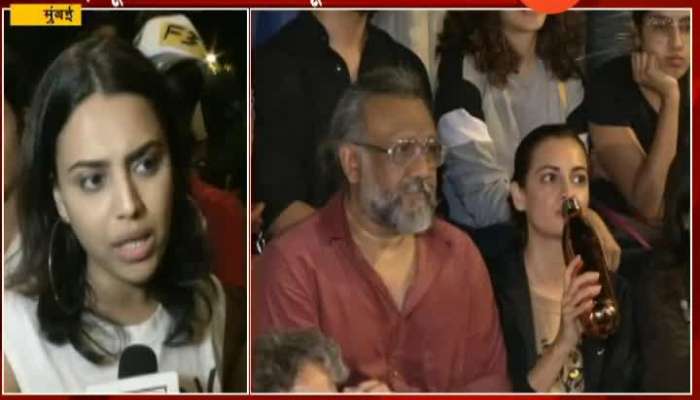 Mumbai Bollywood Celebrity Joins Student Protest For JNU Violence
