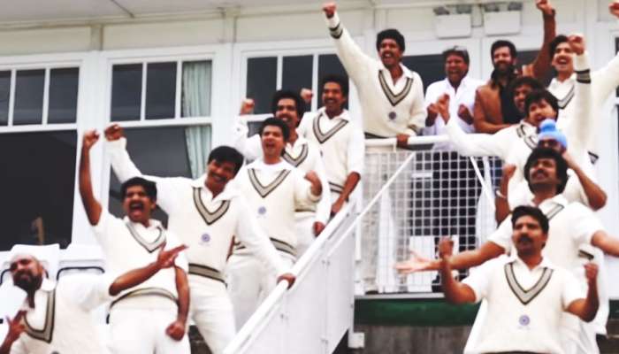 रणवीरच्या '८३' टीमकडून कपिल देव यांना सलाम