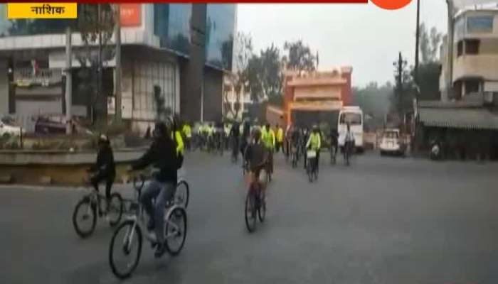 Nashik People Declared Sunday As Cycling Day
